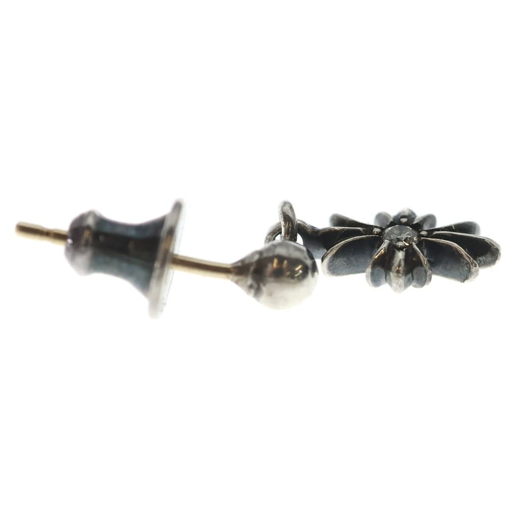 CHROME HEARTS(クロムハーツ) TNY E CH PLS DIA タイニーE CHプラス ドロップピアス 1ダイヤ シルバー BCA402