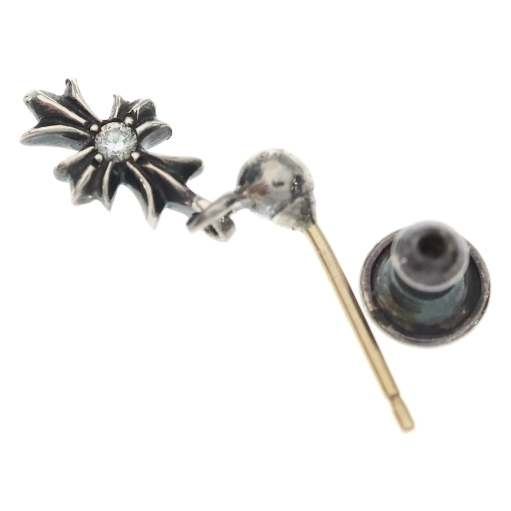 CHROME HEARTS(クロムハーツ) TNY E CH PLS DIA タイニーE CHプラス ドロップピアス 1ダイヤ シルバー BCA402