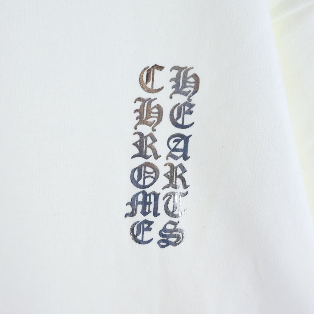 CHROME HEARTS(クロムハーツ) SWTSHRT PLVR オンライン限定パーカー シルバー/ホワイト