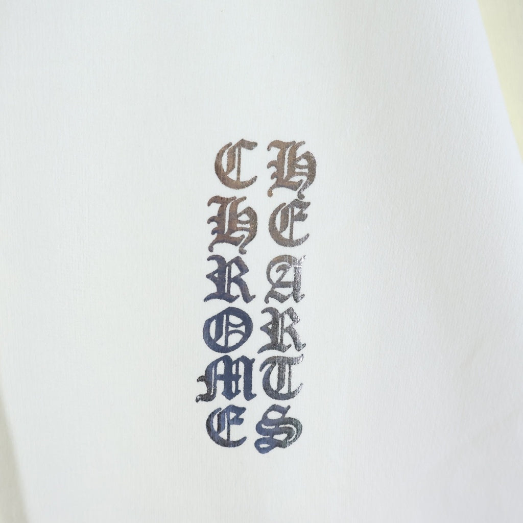 CHROME HEARTS(クロムハーツ) SWTSHRT PLVR オンライン限定パーカー シルバー/ホワイト