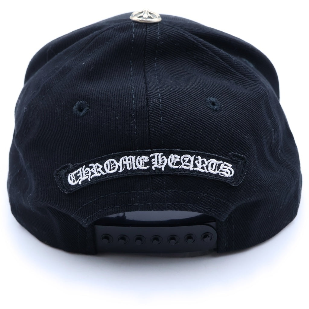 CHROME HEARTS(クロムハーツ) TRUCKER CAP デニムトラッカー ホースシュー刺繍 キャップ 帽子 ブラック