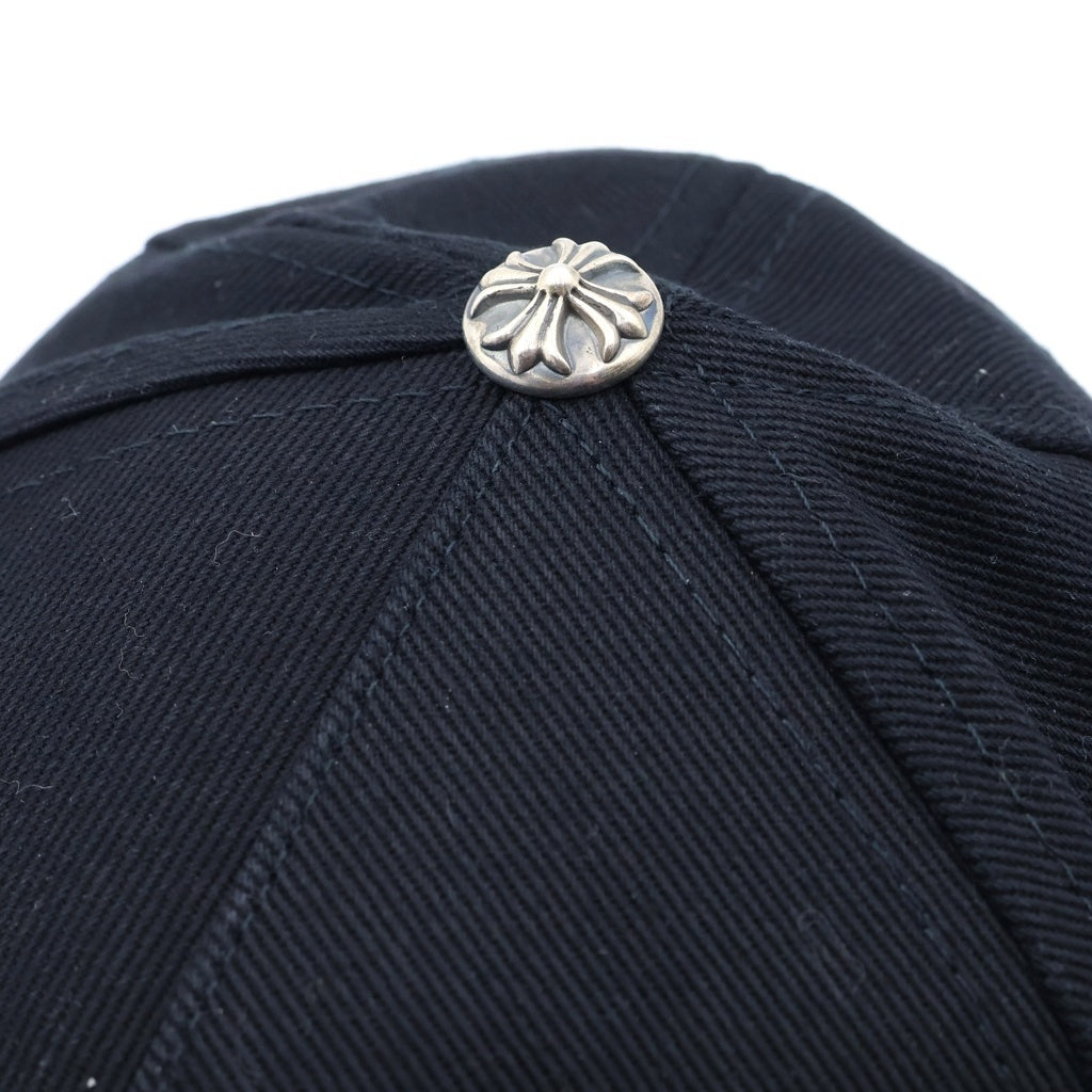 CHROME HEARTS(クロムハーツ) TRUCKER CAP デニムトラッカー ホースシュー刺繍 キャップ 帽子 ブラック