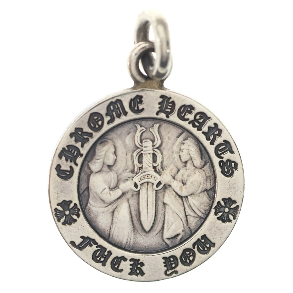 CHROME HEARTS(クロムハーツ) CHRM ANGL MDL V1 エンジェルメダルチャーム ペンダントトップ シルバーBCA229
