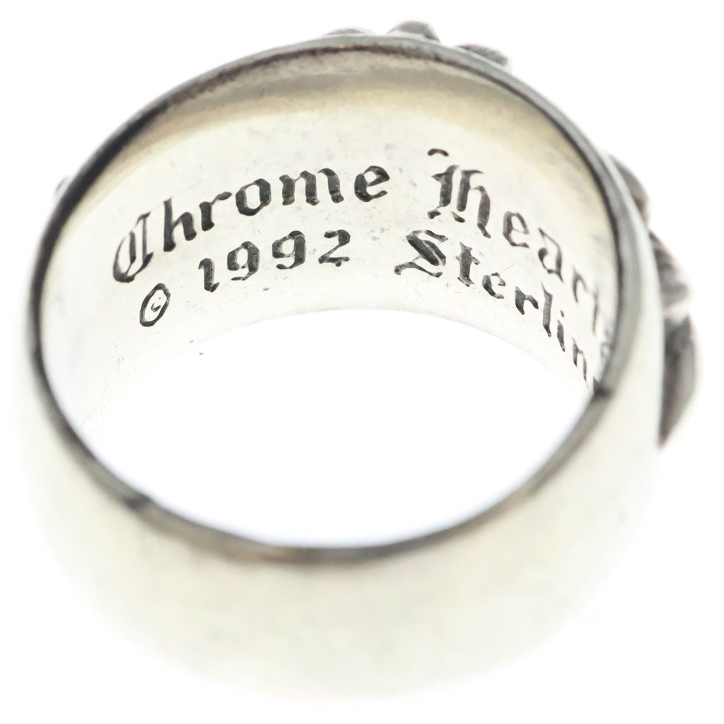 CHROME HEARTS(クロムハーツ) FLRL CRS フローラルクロス リング シルバー BCA346