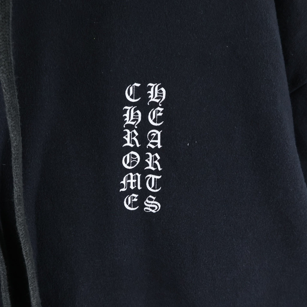 CHROME HEARTS(クロムハーツ) SWTSHRT HD PLVR アームロゴ プルオーバースウェットパーカー フーディー ブラック