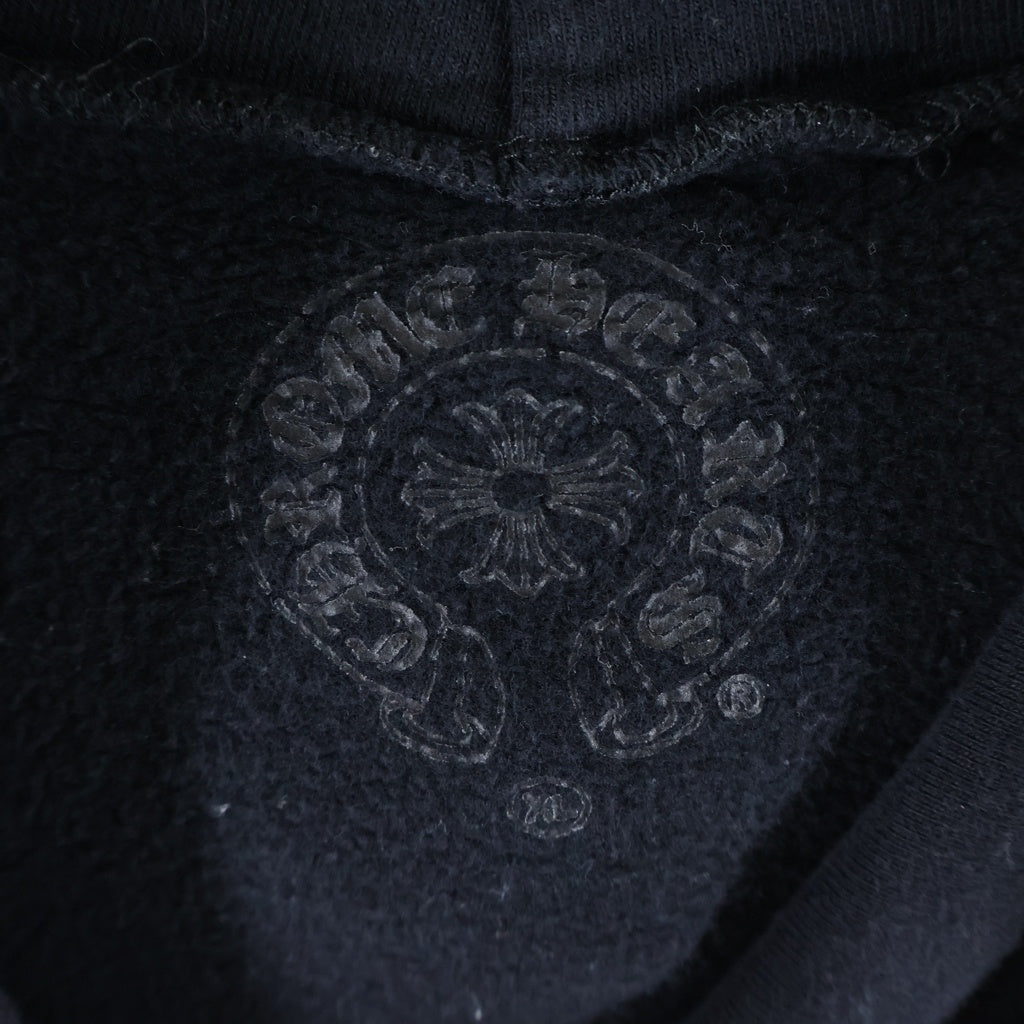 CHROME HEARTS(クロムハーツ) SWTSHRT HD PLVR アームロゴ プルオーバースウェットパーカー フーディー ブラック