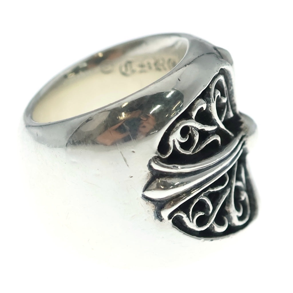 CHROME HEARTS(クロムハーツ) CLASSIC OVAL クラシックオーバルクロス リング シルバー BCA340