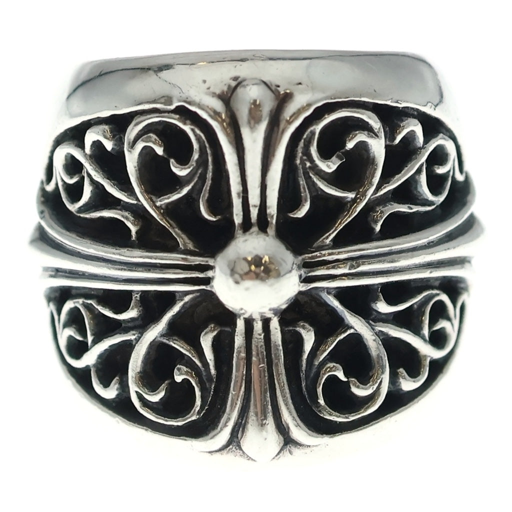 CHROME HEARTS(クロムハーツ) CLASSIC OVAL クラシックオーバルクロス リング シルバー BCA340