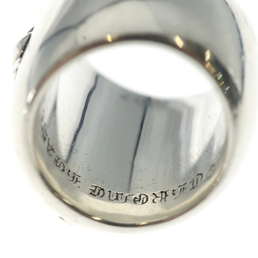 CHROME HEARTS(クロムハーツ) CLASSIC OVAL クラシックオーバルクロス リング シルバー BCA340