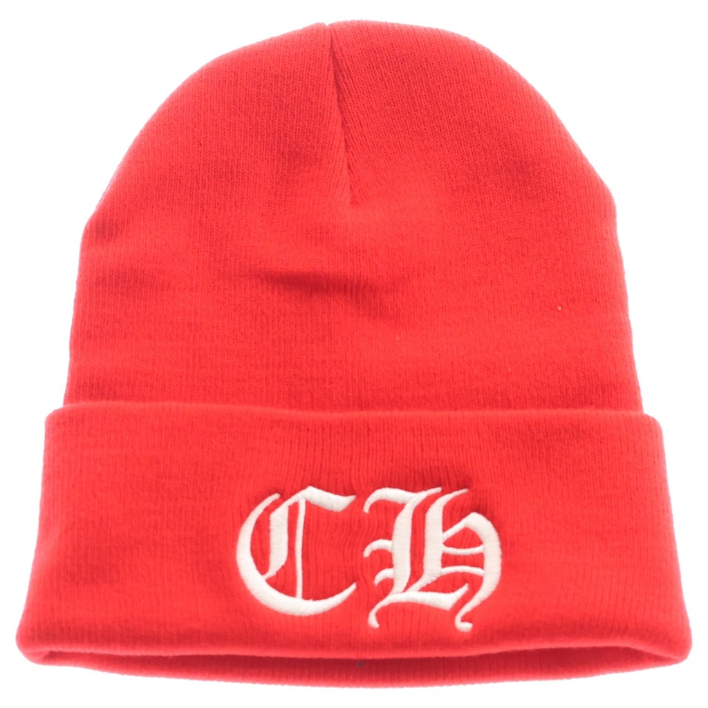 CHROME HEARTS(クロムハーツ) WATCH CAP ワッチキャップ ロゴ刺繍ビーニーニット帽子
