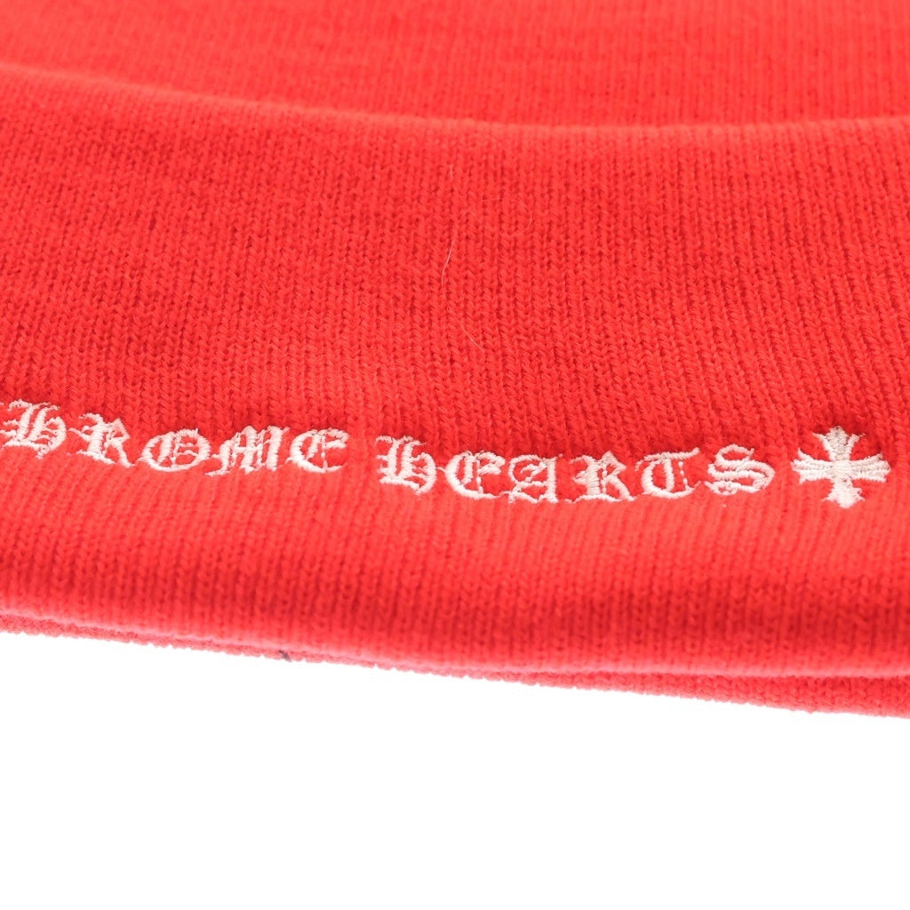 CHROME HEARTS(クロムハーツ) WATCH CAP ワッチキャップ ロゴ刺繍ビーニーニット帽子