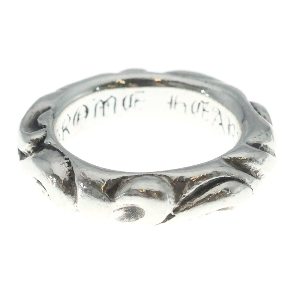 CHROME HEARTS(クロムハーツ) SCRL BAND スクロールバンド リング シルバー BCA351