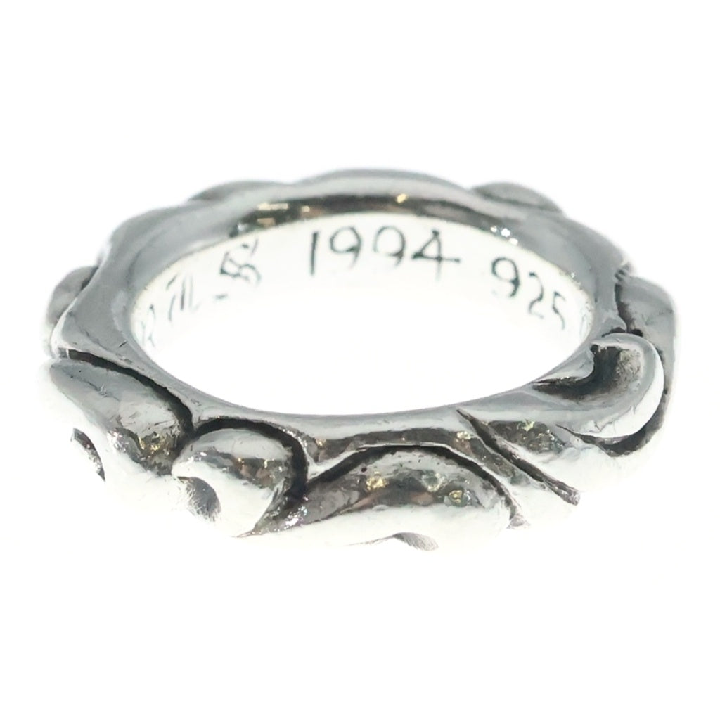 CHROME HEARTS(クロムハーツ) SCRL BAND スクロールバンド リング シルバー BCA351