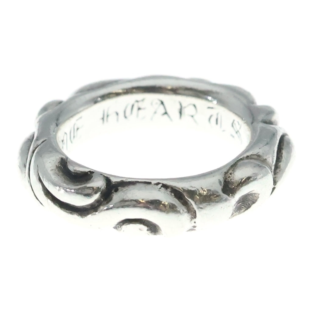 CHROME HEARTS(クロムハーツ) SCRL BAND スクロールバンド リング シルバー BCA351