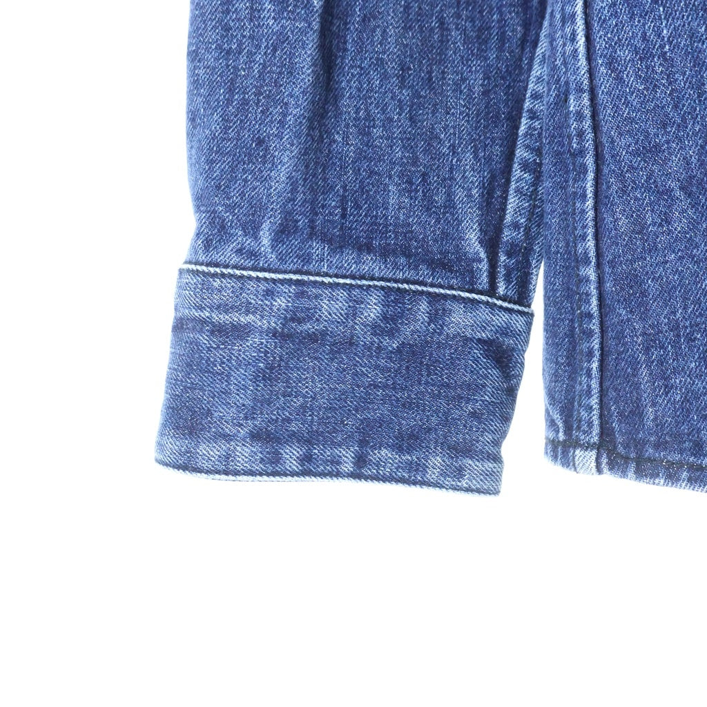 CHROME HEARTS(クロムハーツ) LOOSEENDS FBRC ルーズエンド デニムクロスパッチデニム長袖シャツ