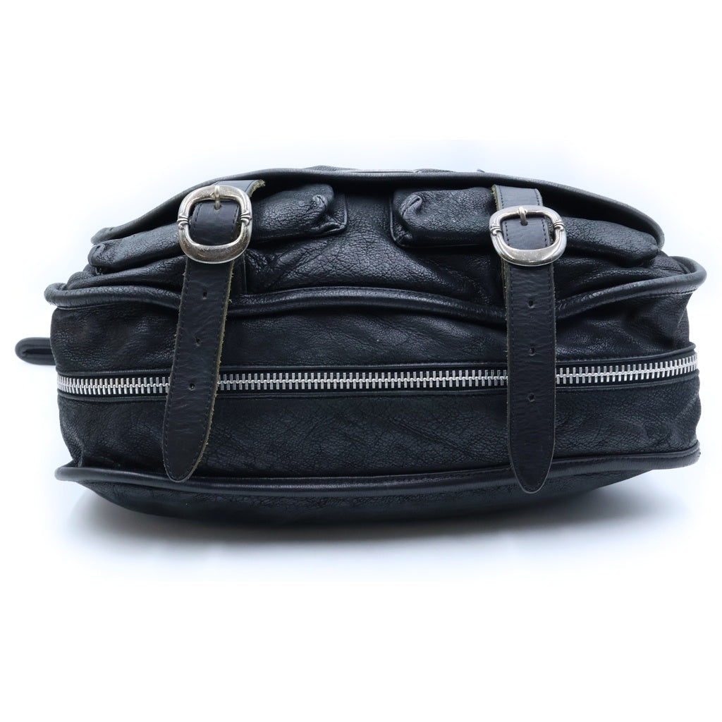 CHROME HEARTS(クロムハーツ) SHOULDER BAG-LARGE ガンスリンガーストラップレザー メッセンジャー ショルダーバッグ