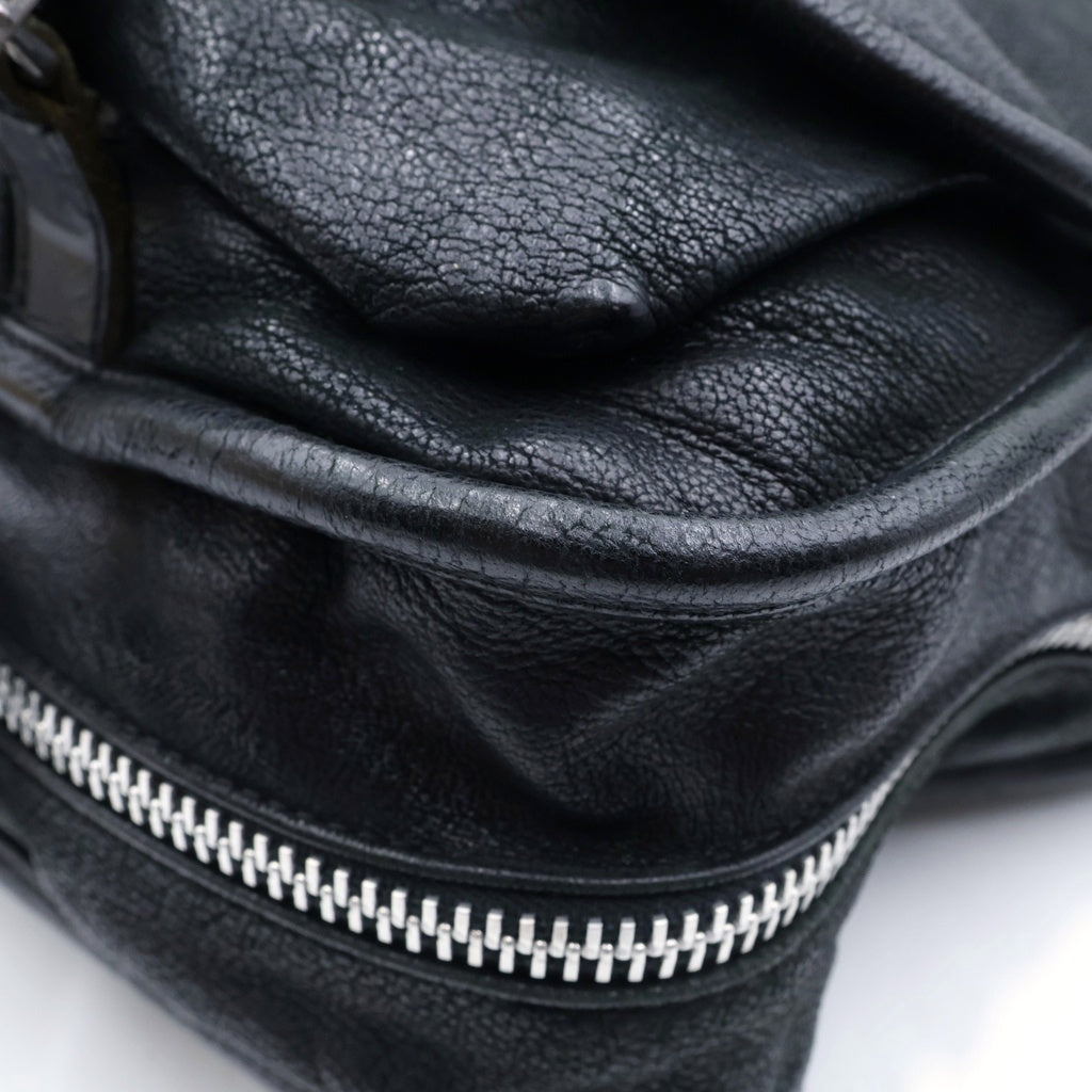 CHROME HEARTS(クロムハーツ) SHOULDER BAG-LARGE ガンスリンガーストラップレザー メッセンジャー ショルダーバッグ