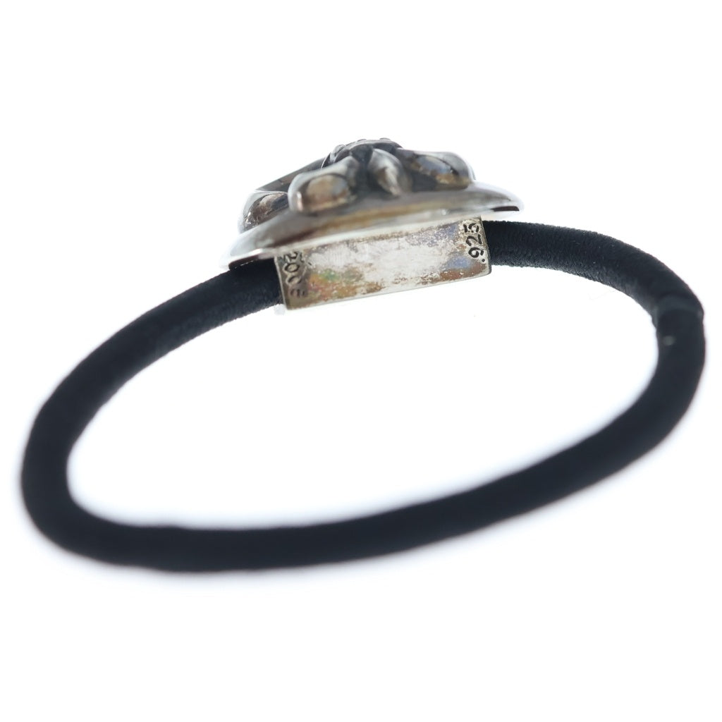 CHROME HEARTS(クロムハーツ) HAIRBAND BSフレアボール ヘアバンド ヘアゴムコンチョ シルバー BCA418