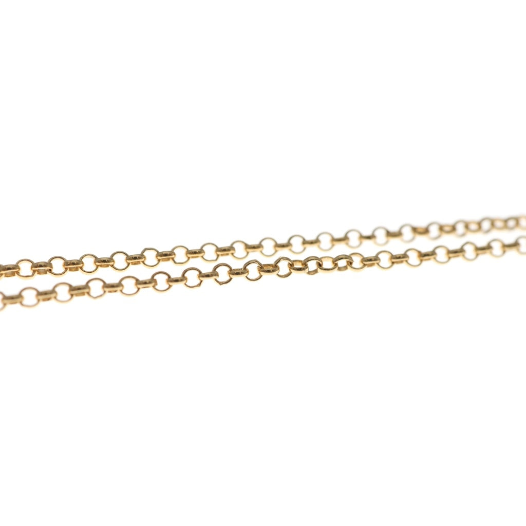 CHROME HEARTS(クロムハーツ) 22K NECKCHAIN R20 ロールチェーン