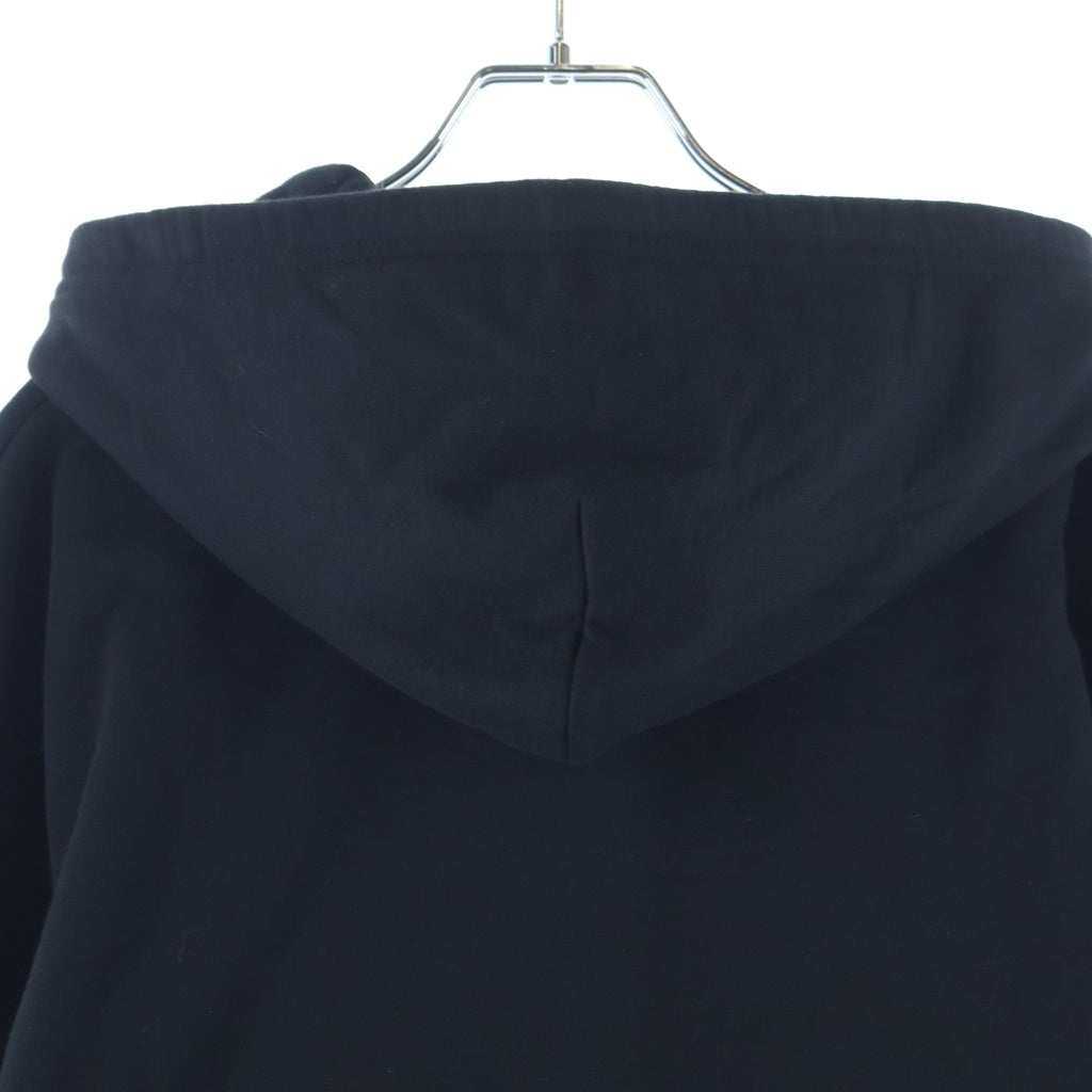CHROME HEARTS(クロムハーツ) VERTICAL LOGO SWTSHRT ZIP ヴァーティカルロゴ アームロゴプリント ジップアップパーカー ブラック