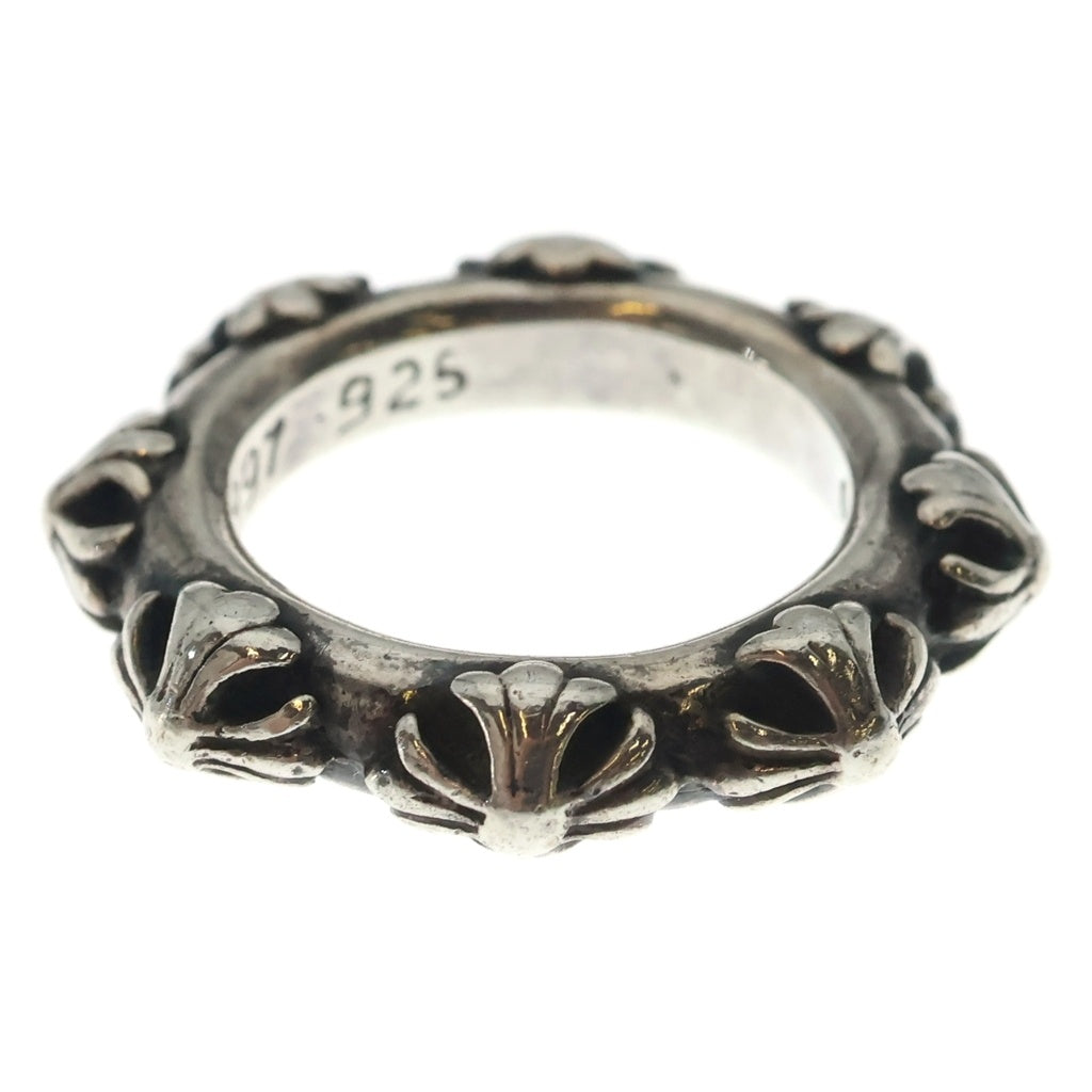 CHROME HEARTS(クロムハーツ) CROSS BAND クロスバンド リング シルバー BCA342