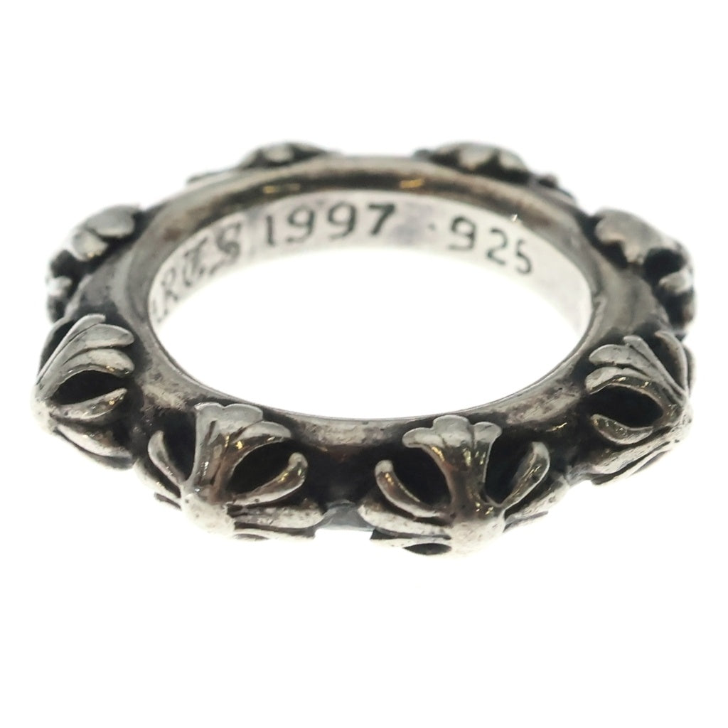 CHROME HEARTS(クロムハーツ) CROSS BAND クロスバンド リング シルバー BCA342