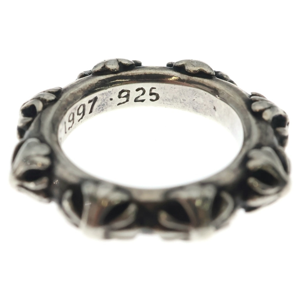 CHROME HEARTS(クロムハーツ) CROSS BAND クロスバンド リング シルバー BCA342