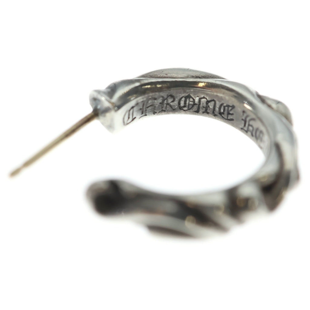 CHROME HEARTS(クロムハーツ) HOOP SCROOL スクロール フープピアス シルバー BCA102