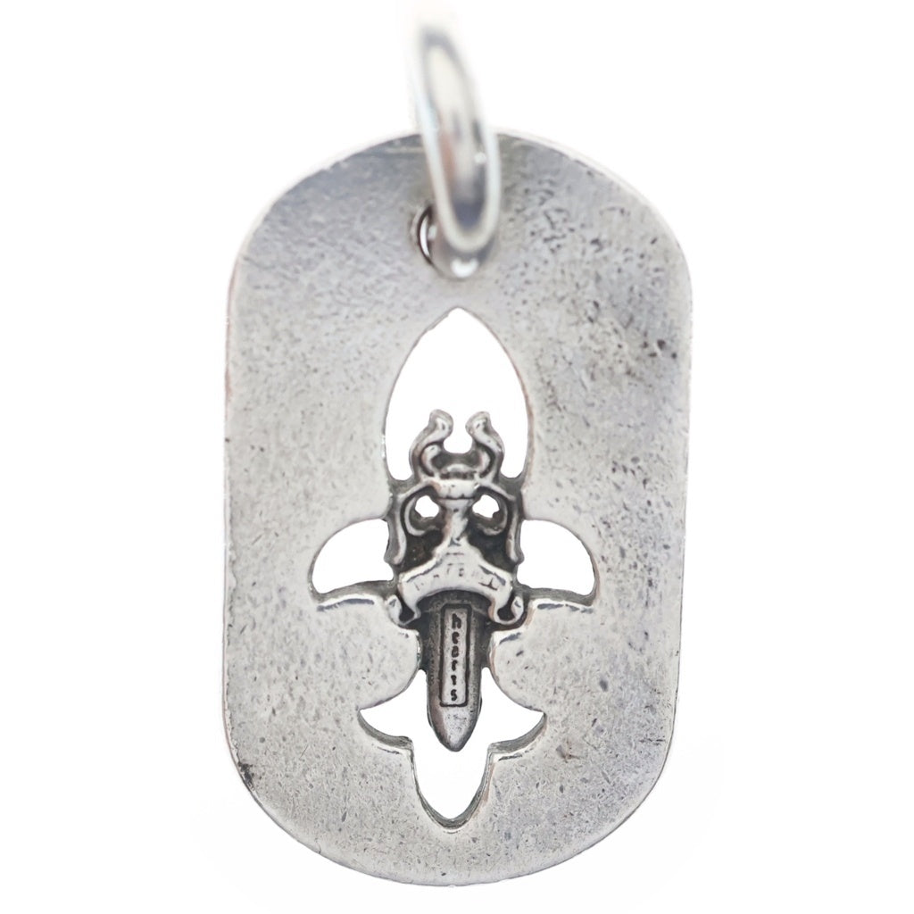CHROME HEARTS(クロムハーツ) D TAG SML FLE DAG フレアダガードッグタグ スモールドッグタグネックレストップ