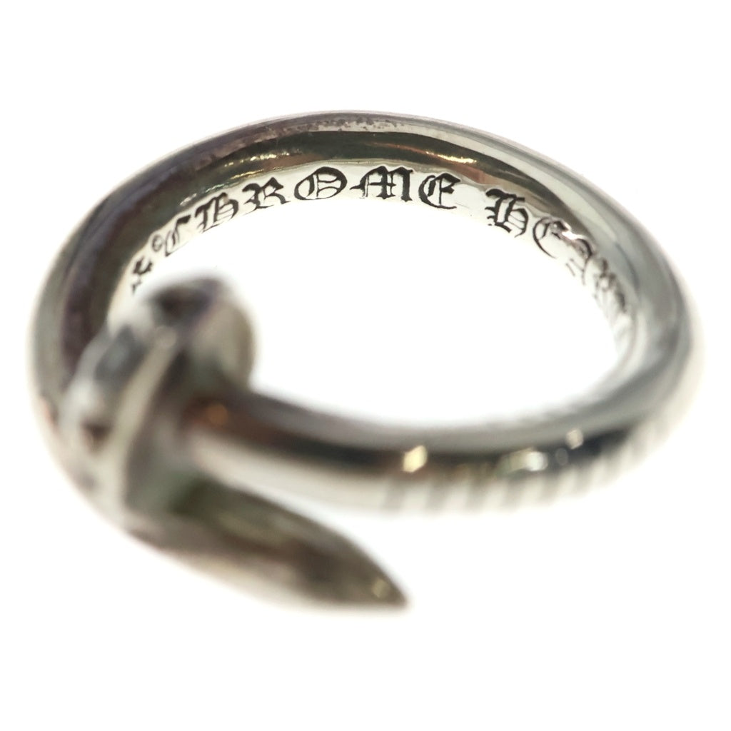 CHROME HEARTS(クロムハーツ) NAIL CRSBALL ネイル クロスボール リング シルバー BCA349