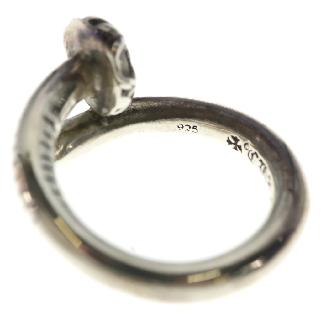 CHROME HEARTS(クロムハーツ) NAIL CRSBALL ネイル クロスボール リング シルバー BCA349