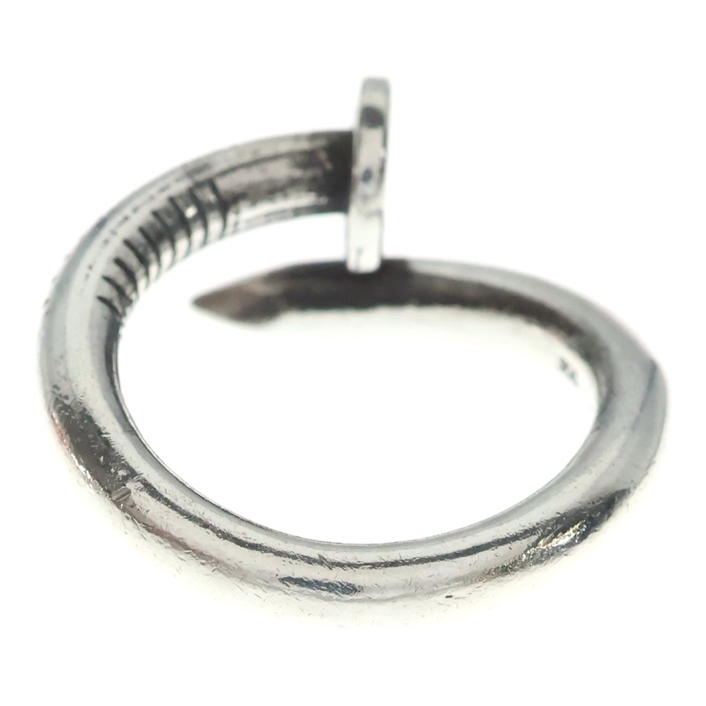 CHROME HEARTS(クロムハーツ) NAIL FLAT ネイル フラット リング シルバー BCA350