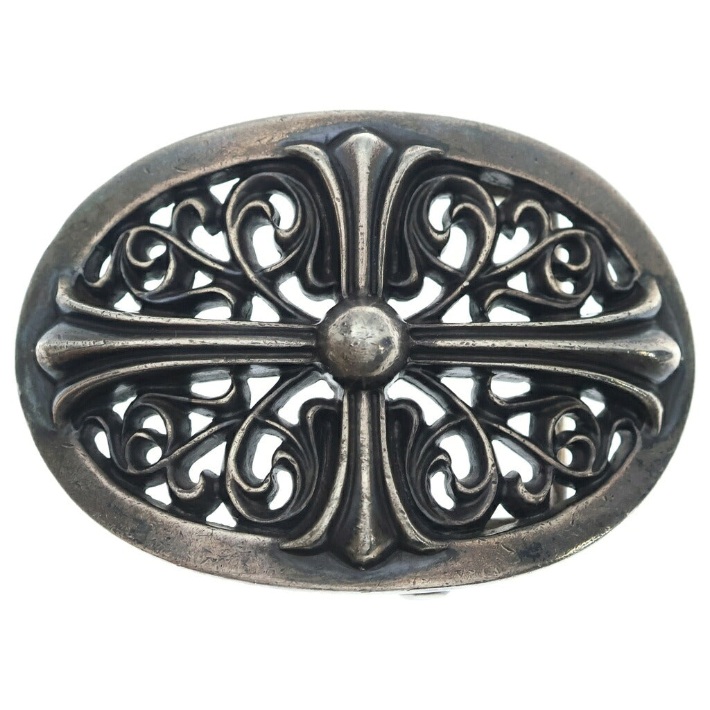 CHROME HEARTS(クロムハーツ) OVAL CROSS STRAP1.5クラシックオーバルクロスバックル シルバー BCA359