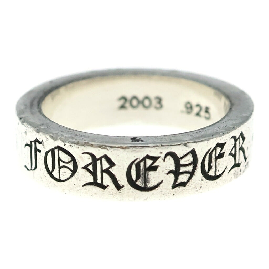 CHROME HEARTS(クロムハーツ) 6mm SPACER FOREVER 6mmスペーサーリング フォーエバーシルバーBCA337