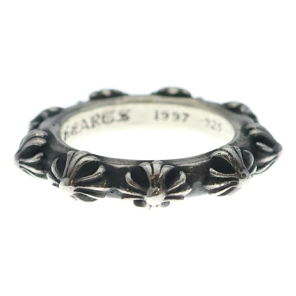 CHROME HEARTS(クロムハーツ) CROSS BAND クロスバンド リング シルバー BCA342