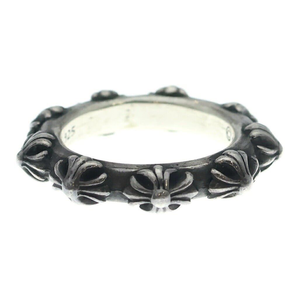 CHROME HEARTS(クロムハーツ) CROSS BAND クロスバンド リング シルバー BCA342