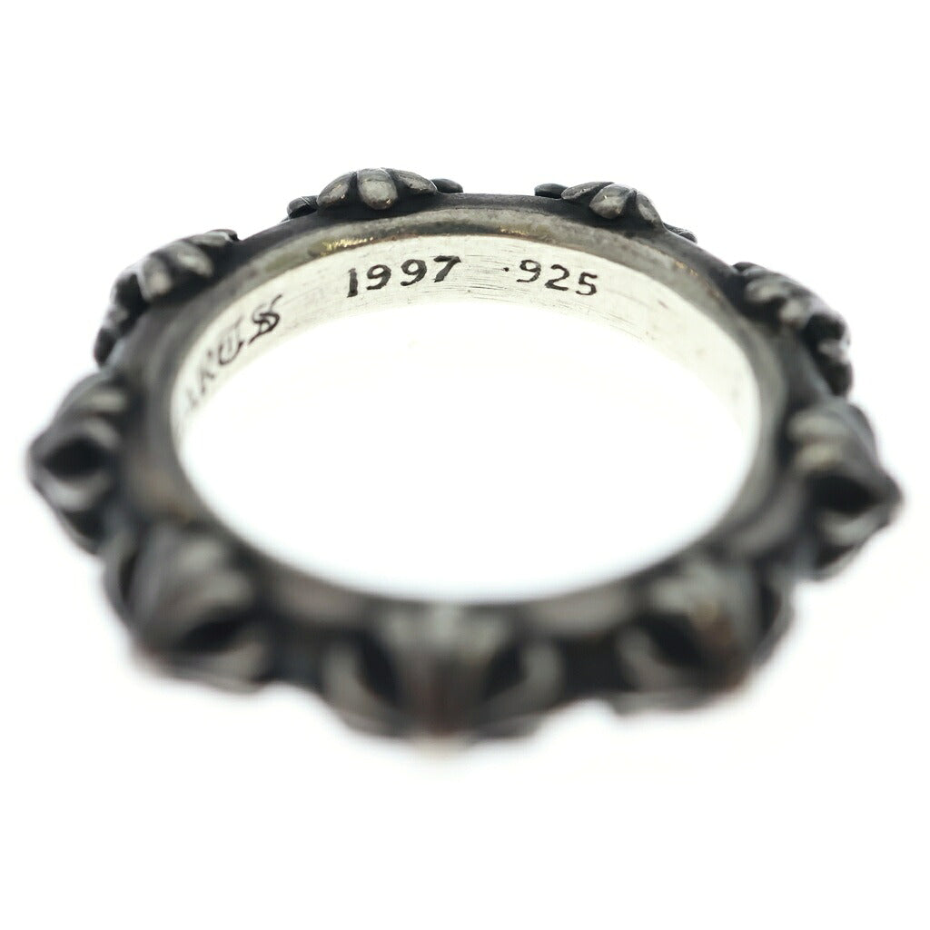 CHROME HEARTS(クロムハーツ) CROSS BAND クロスバンド リング シルバー BCA342