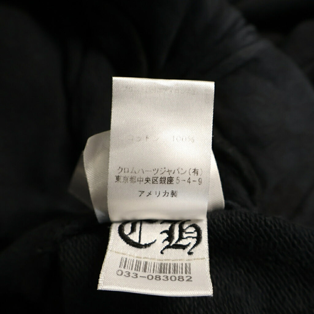 CHROME HEARTS(クロムハーツ) SWEAT PANTS CHプラス総柄 ホースシュープリント スウェットパンツ ブラック