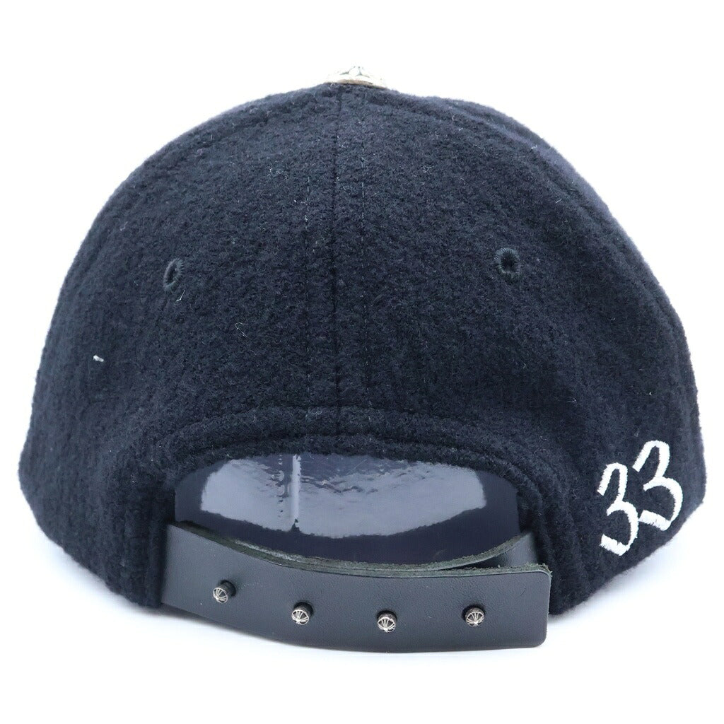 CHROME HEARTS(クロムハーツ) CHパッチ ウール トラッカーキャップ ブラック