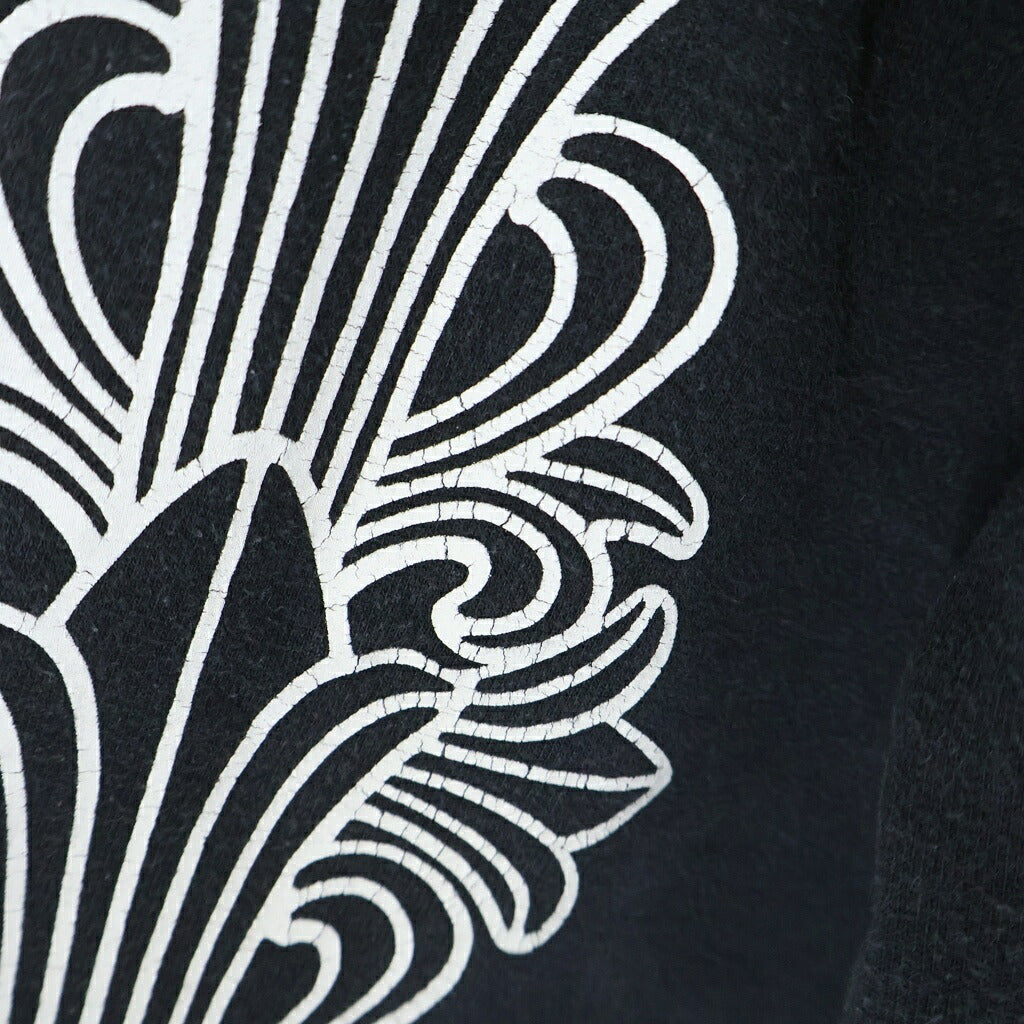 CHROME HEARTS(クロムハーツ) DAGGER EYE CHART HD ZIP ダガーアイチャート ジップアップ フーディ パーカー ブラック