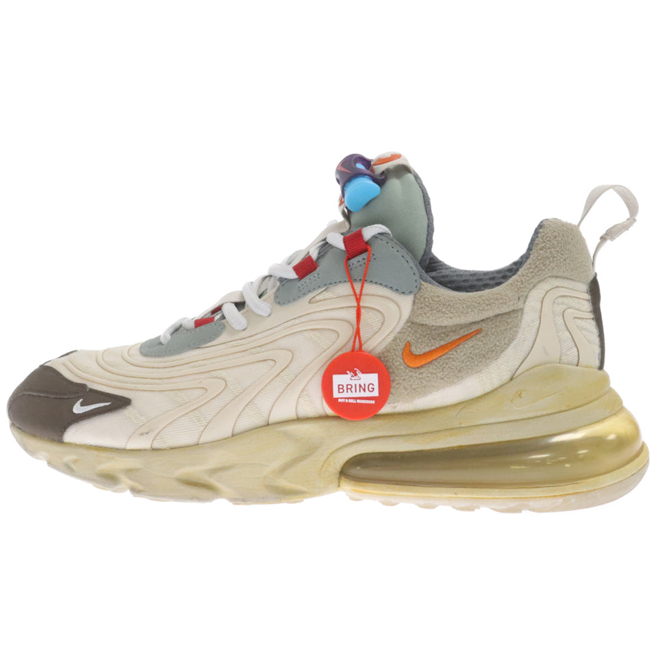NIKE(ナイキ) ×TRAVIS SCOTT AIR MAX 270 CACTUS TRAILS トラヴィススコット エアマックス カクタストレイル ローカットスニーカー ベージュ US10.5/28.5cm CT2864-200