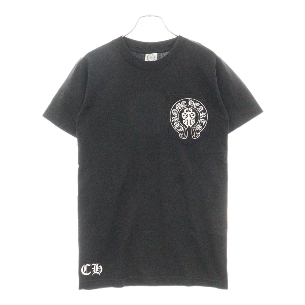 CHROME HEARTS(クロムハーツ) American Flag S/S TEE アメリカンフラッグ プリント 半袖Tシャツ ブラック