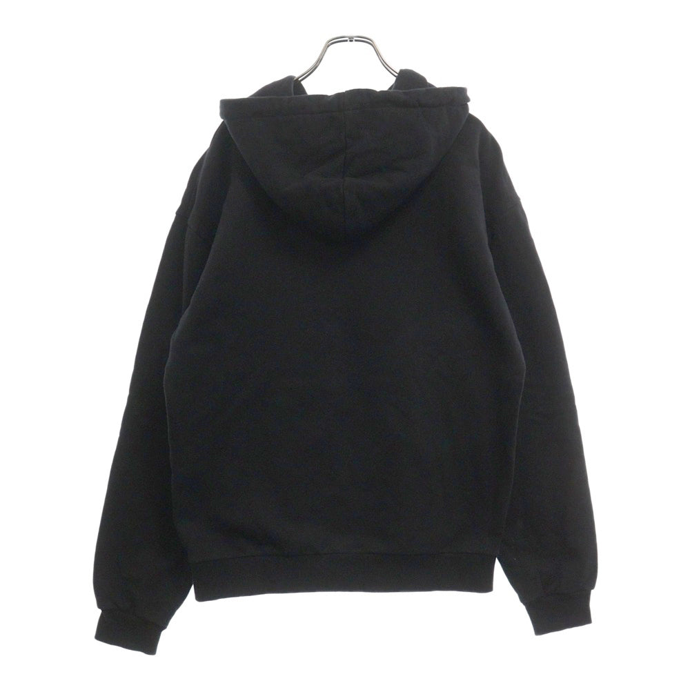 CELINE(セリーヌ) 23AW メッセージプリント スウェット フーディ パーカー ブラック 2Y99D670Q