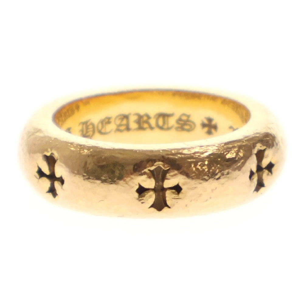 CHROME HEARTS(クロムハーツ) 22K NEGATIVE CH PLUS ネガティブ CHプラス リング 指輪 ゴールド 6.5号