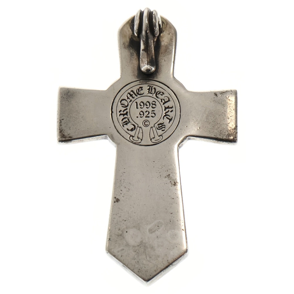 CHROME HEARTS(クロムハーツ) VULCAN CROSS LG LB バルカンクロス ラージ ペンダントトップ シルバー