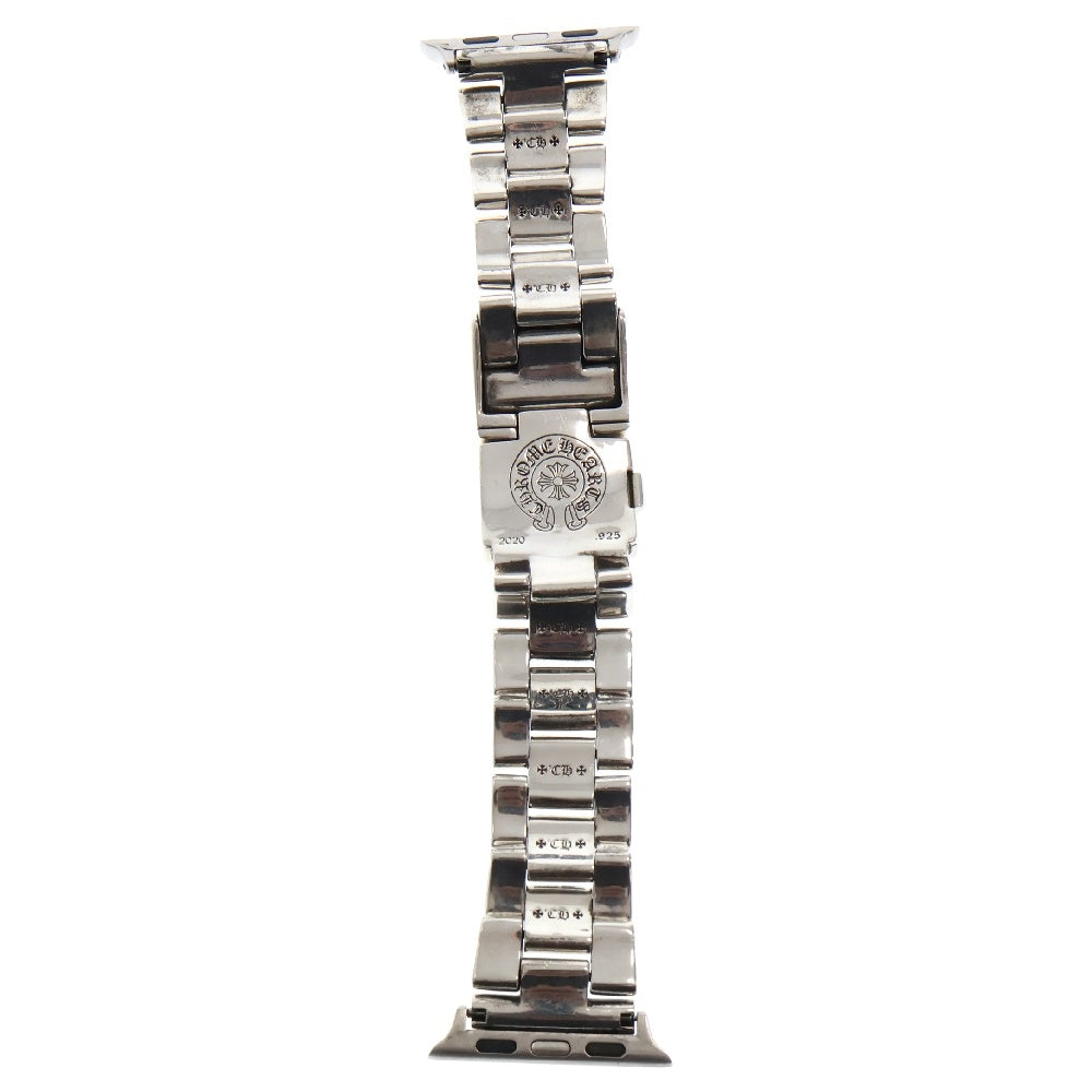 CHROME HEARTS(クロムハーツ) FLAT APL 40MM CH PLS WMN アップルウォッチバンド Apple watchシルバーウォッチバンド腕時計