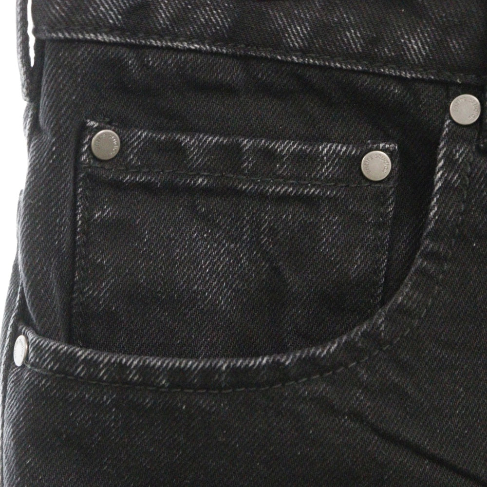 entire studios(エンタイア スタジオ) SLIM FLARED JEANS スリムフレアジーンズ デニムパンツ ブラック ES2589MA