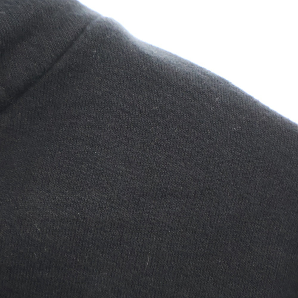 CHROME HEARTS(クロムハーツ) HORSESHOE PULLOVER HOODIE ホースシュープリント アームフローラル スウェットプルオーバーパーカー ブラック