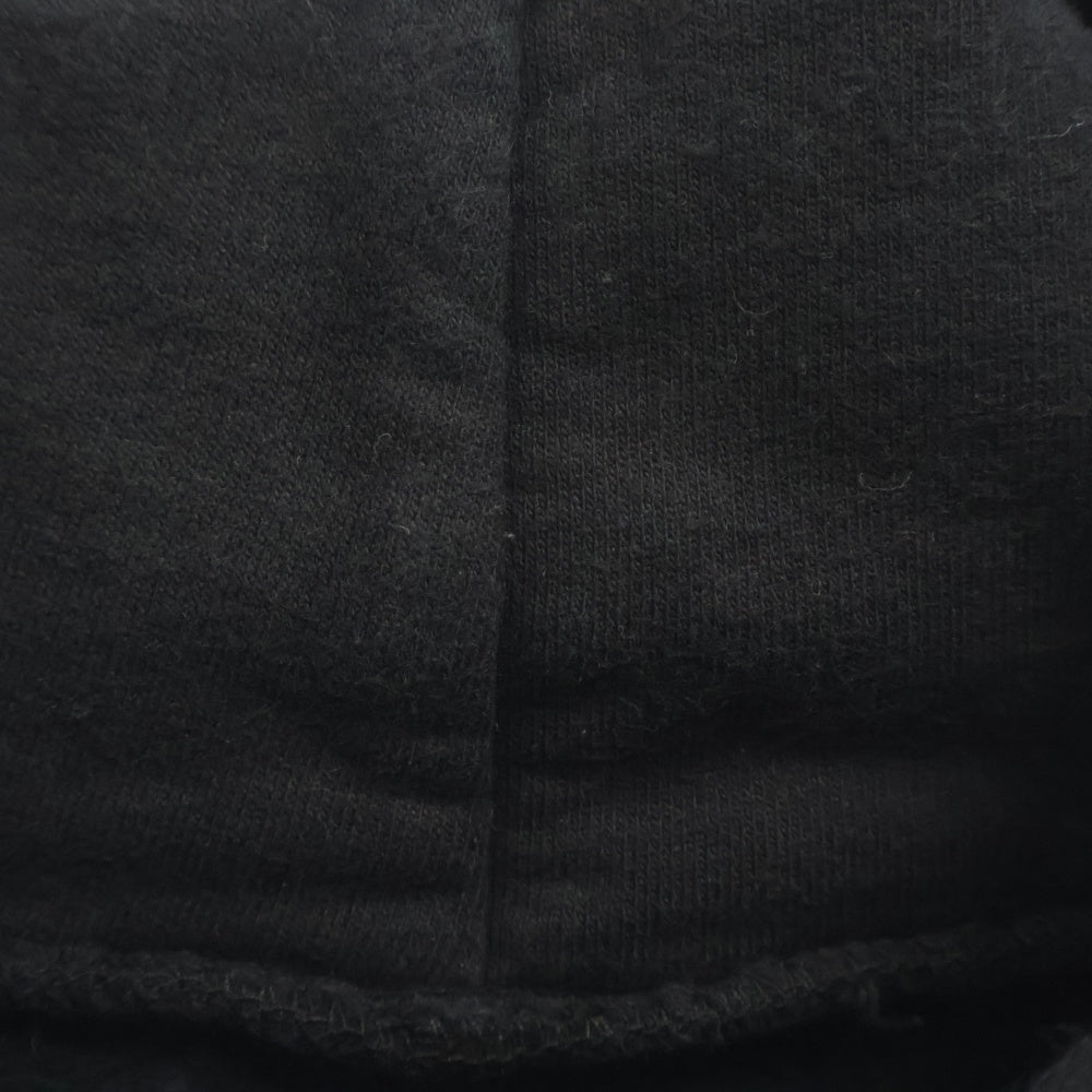 CHROME HEARTS(クロムハーツ) HORSESHOE PULLOVER HOODIE ホースシュープリント アームフローラル スウェットプルオーバーパーカー ブラック