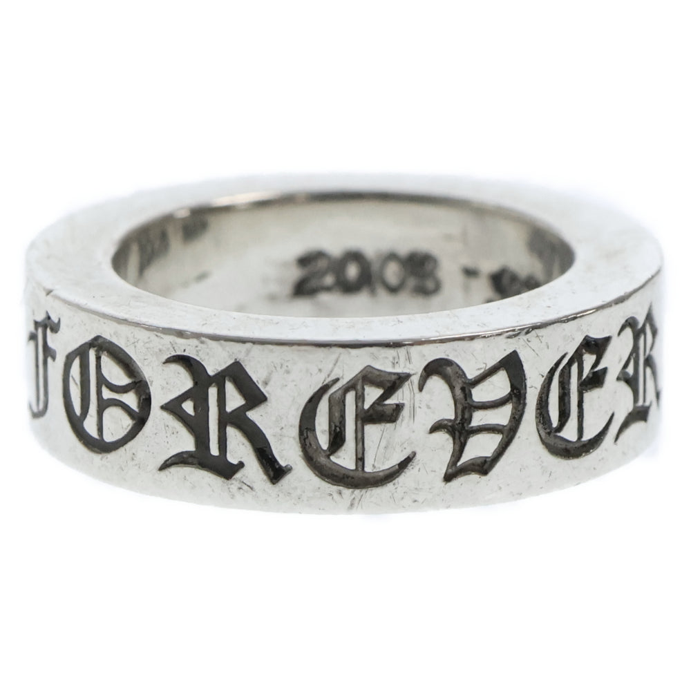 CHROME HEARTS(クロムハーツ) 6mm SPACER FOREVER 6mmスペーサーリング フォーエバーシルバー BCA337